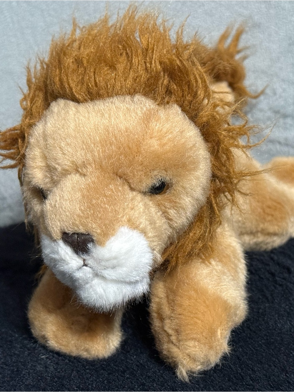 Aurora Miyoni Lion Plush Realistic Lifelike Stuffed Animal 8”